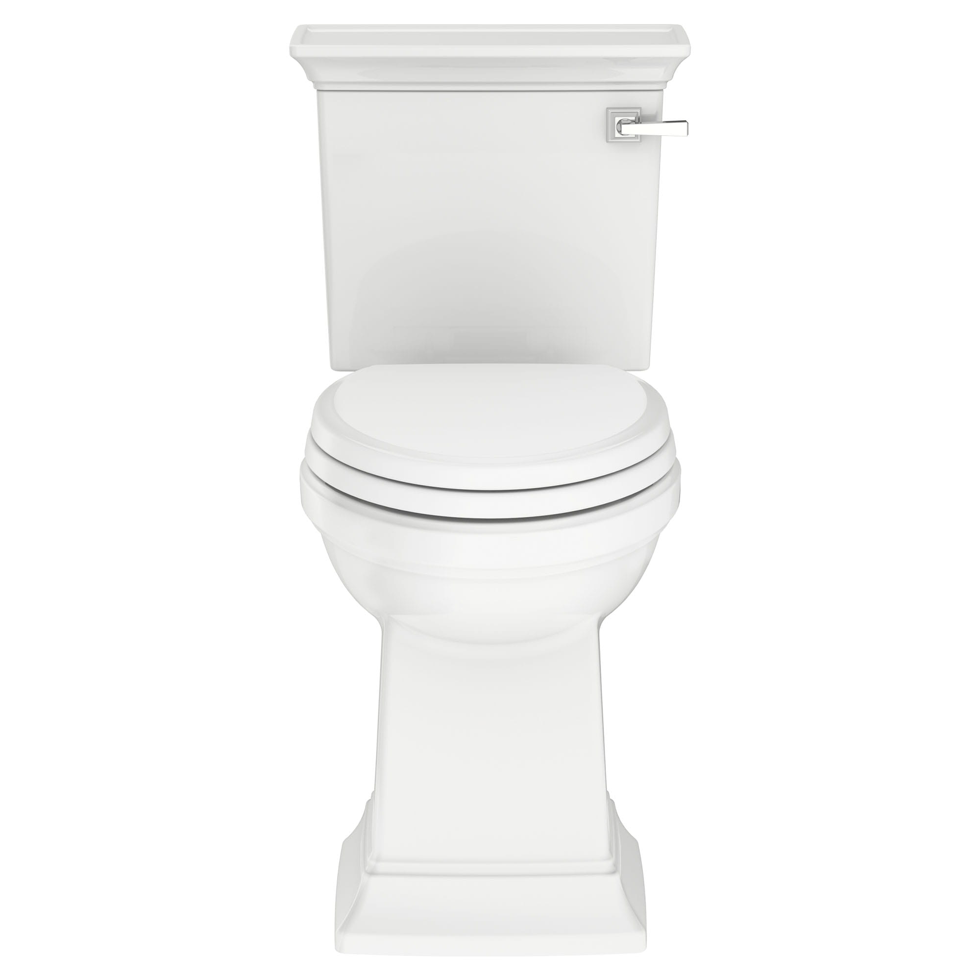 Town Square S Two Piece 128 gpf 48 Lpf Chair Height Right Hand Trip Lever Elongated Toilet Less Seat WHITE